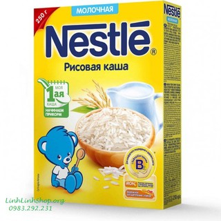 Bột ăn dặm Nestle xách Nga