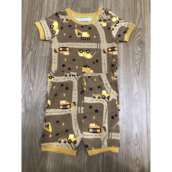 Bộ quần đùi áo cộc cho bé trai bé gái hãng Oldnavy hàng xuất dư