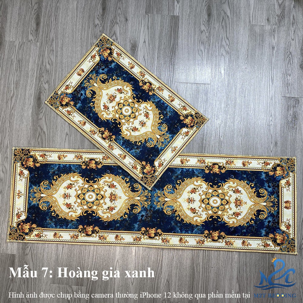 Thảm bếp trải sàn - trang trí góc bếp siêu xinh ngày tết - bộ thảm họa tiết 3D đa dạng
