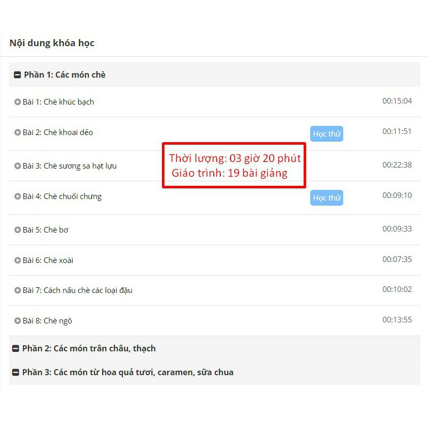 Toàn quốc- [Evoucher] FULL khóa học NẤU ĂN -19 công thức món ăn vặt mùa hè ngay tại nhà - Nguyễn Thu Hương (Choé)
