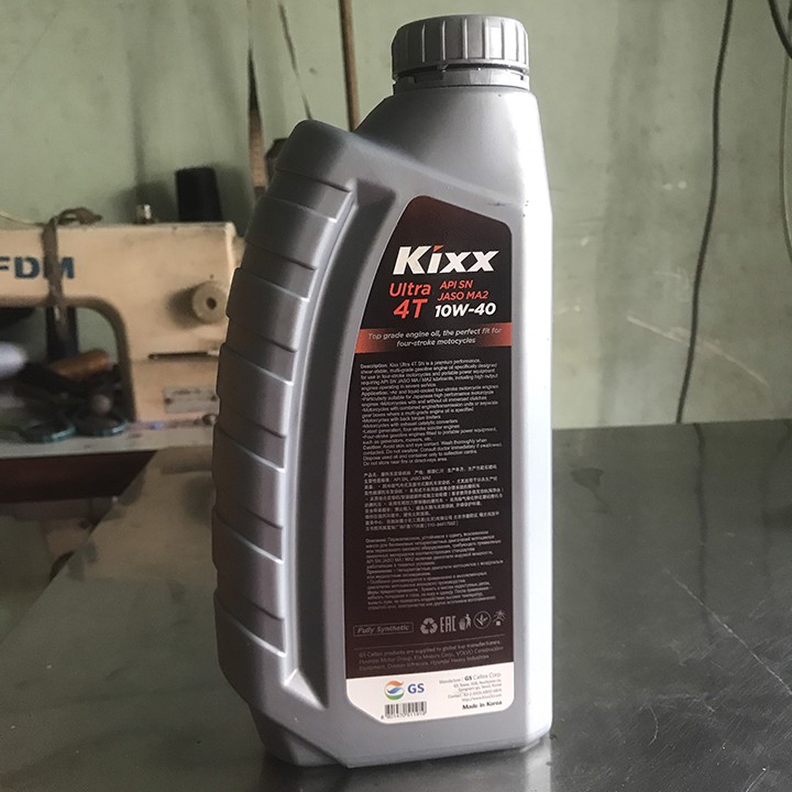 Nhớt Kixx Ultra 10w40 cho xe số, xe côn tay