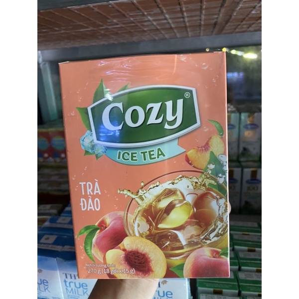 Trà Đào Hoà Tan COZY 270g