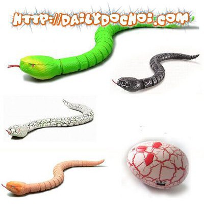 [DAILYTOY] K11A rắn đuôi chuông điều khiển pin sạc