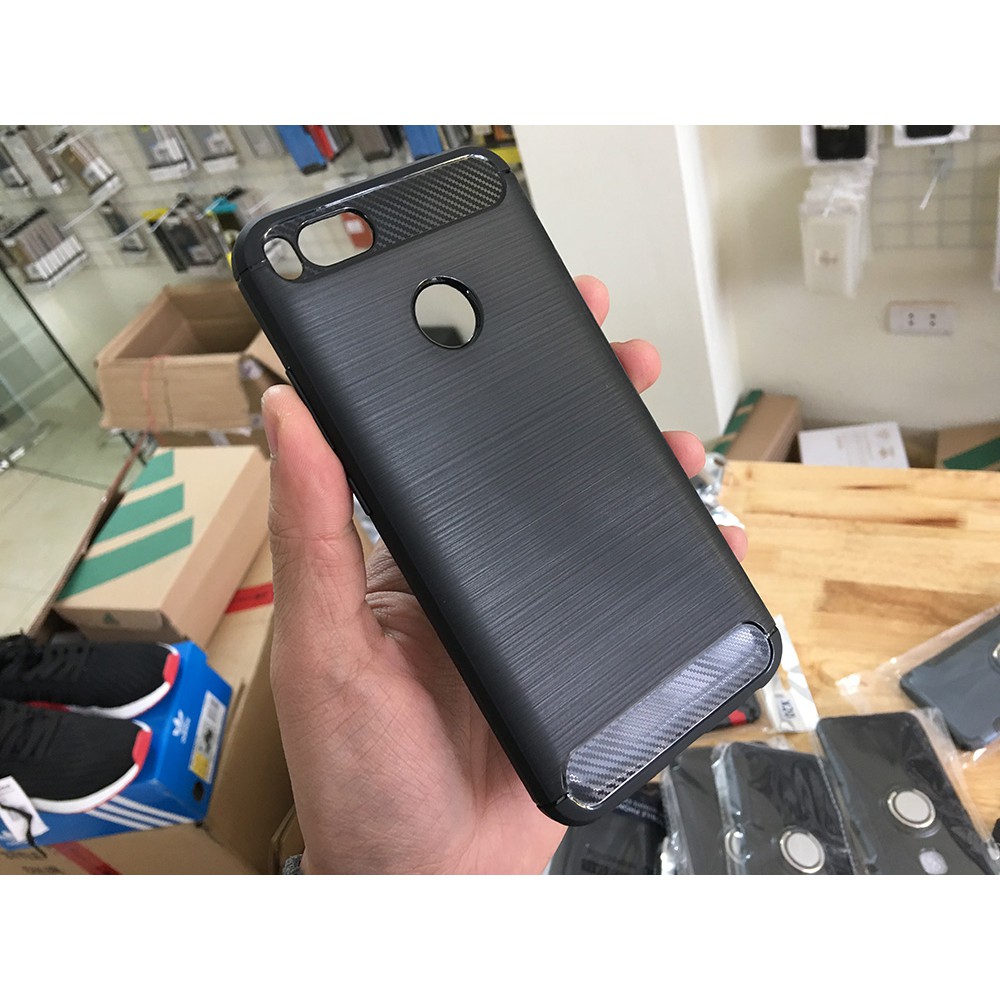 Ốp silicon Carbon Fit Xiaomi Mi 5x