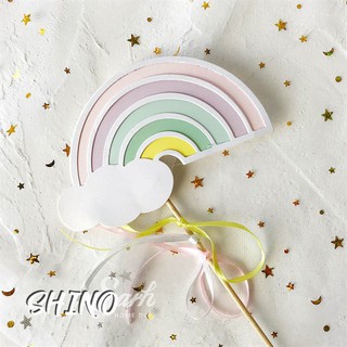 Topper/Que cắm cầu vồng mây