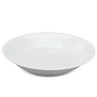 Đĩa súp sứ trắng trơn sâu lòng 20cm - Đĩa súp trắng sâu lòng