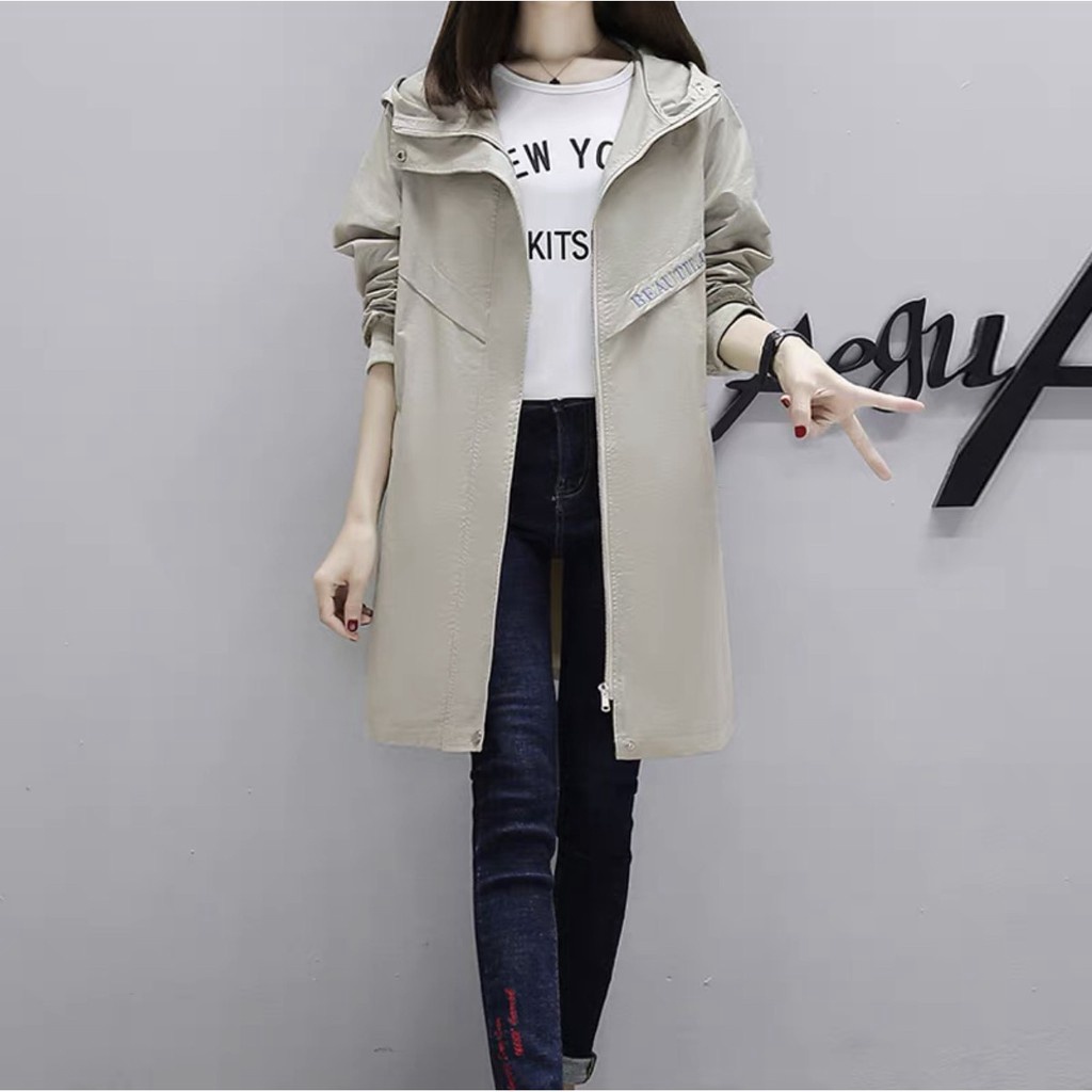 [HCM]ÁO KHOÁC KAKI NỮ FORM DÀI THIẾT KẾ CỰC ĐẸP DUYÊN DÁNG CỦA CÁC MYC NHÂN VIỆT XỊN SÒ