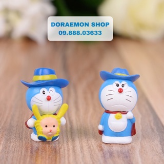 Bộ Mô Hình Mini Doremon Doraemon Ôm Đồ chơi