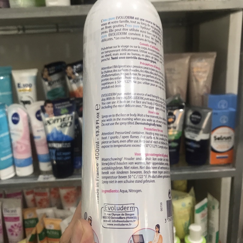 Nước Xịt Khoáng Evoluderm 150ml