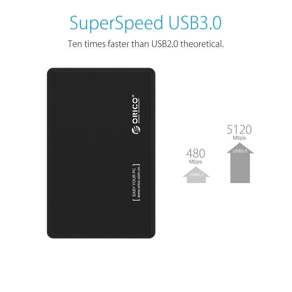 Hộp Đựng Ổ Cứng ORICO HDD BOX SATA 3 USB 3.0 2577U3 | BigBuy360 - bigbuy360.vn