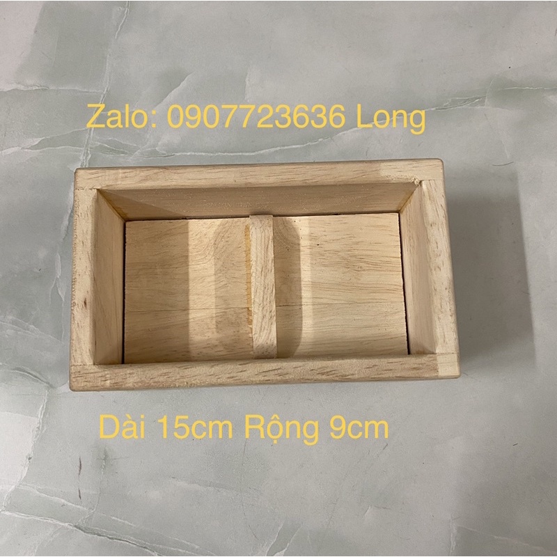 Khuôn làm đậu phụ/đậu hủ bằng gỗ tự nhiên cao cấp