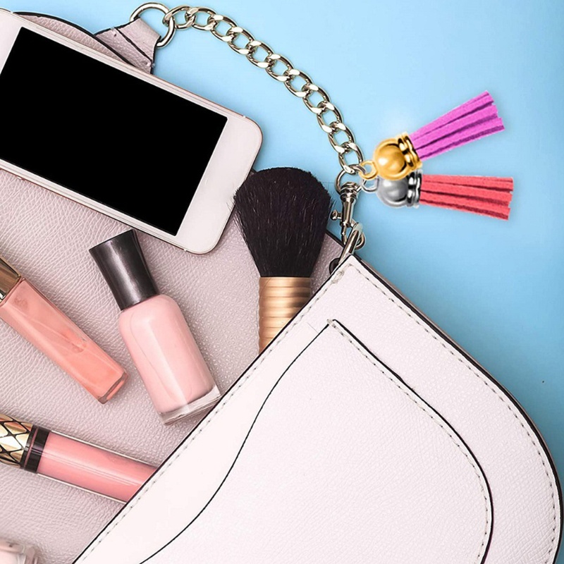 Dây Tua Rua Mini 38mm Bằng Da Lộn Dùng Làm Trang Sức DIY