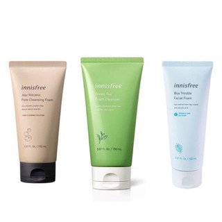 Sữa rửa mặt Innisfree trà xanh/tro núi lửa 150ml