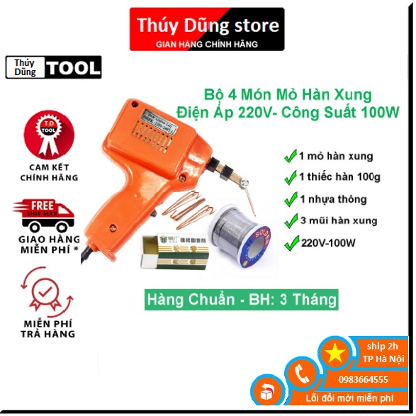 Mỏ hàn xung  220V