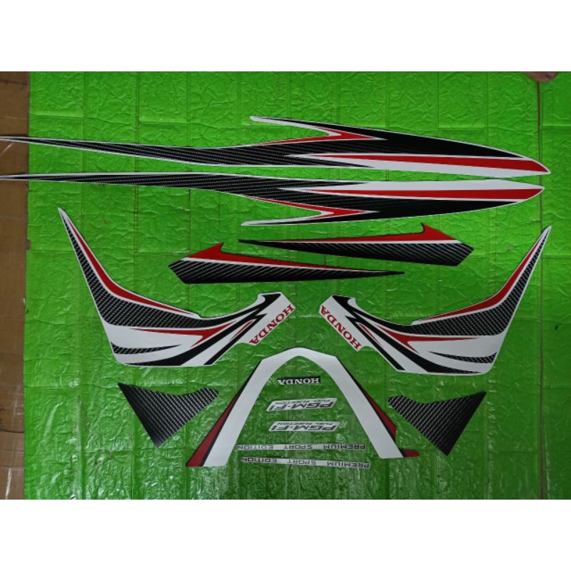 Bộ tem Airblade màu trắng đỏ 2012