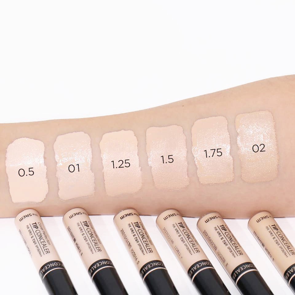 ✅[CHÍNH HÃNG] Kem che khuyết điểm The Saem Cover Perfection Tip Concealer (6.5g)