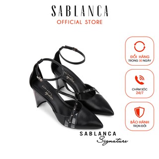 Giày sandal cao gót phối plastic - Sablanca 5050S thumbnail