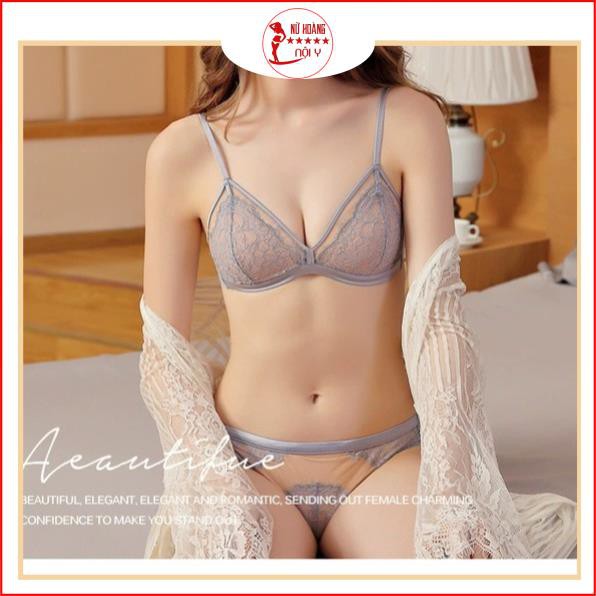 BỘ ĐỒ LÓT CAO CẤP ⚡CÓ MÃ GIẢM GIÁ ⚡ set nội y mút mỏng mã chéo ren 161,sexy lên phom cực đỉnh. | BigBuy360 - bigbuy360.vn