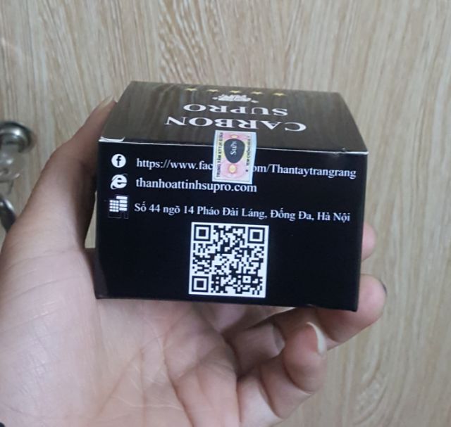 Tẩy trắng răng- bột than hoạt tính Carbon Supro