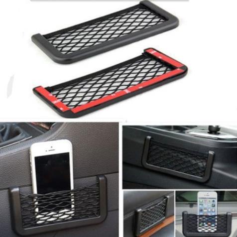 Túi Lưới Để Điện Thoại Trên Ô Tô Tiện Lợi Đựng Đồ Trên Oto Car Organising