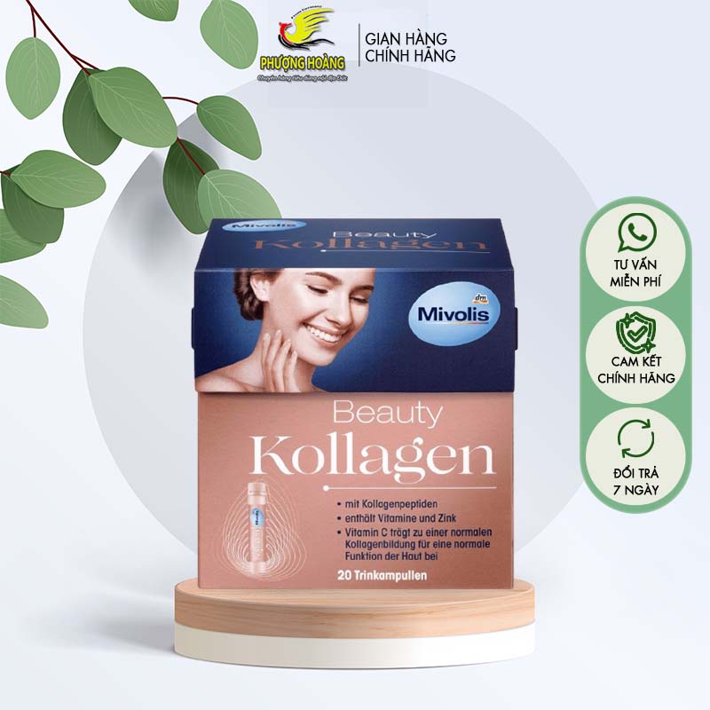 Colagen Đức Kollagen Beauty Mivolis 20 ống - nội địa Đức - PH061