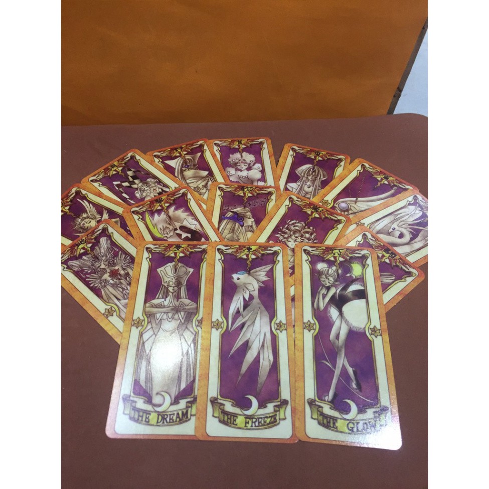 Hộp thẻ bài pháp thuật Clear Card Clow Cardcaptor Sakura Thủ lĩnh thẻ bài