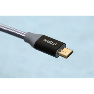 Cáp sạc micro 1m evalu LTM - 01 đen
