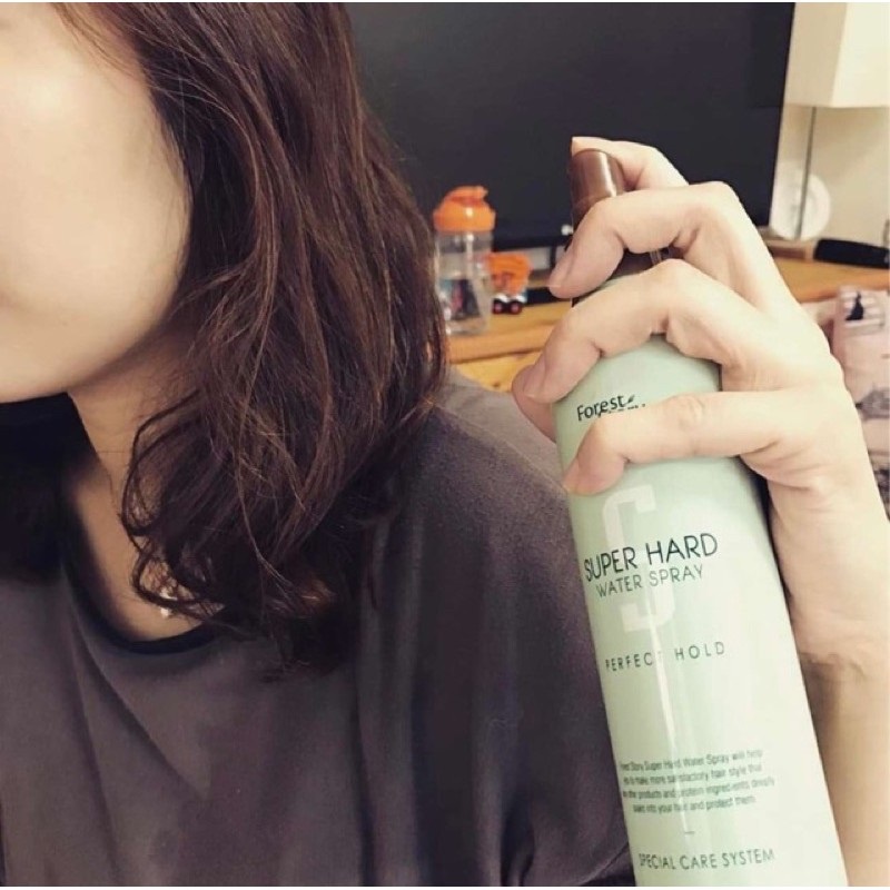 Xịt Tóc Tạo Kiểu Siêu Cứng Super Hard Water Spray Forest Story 100ml/252ml