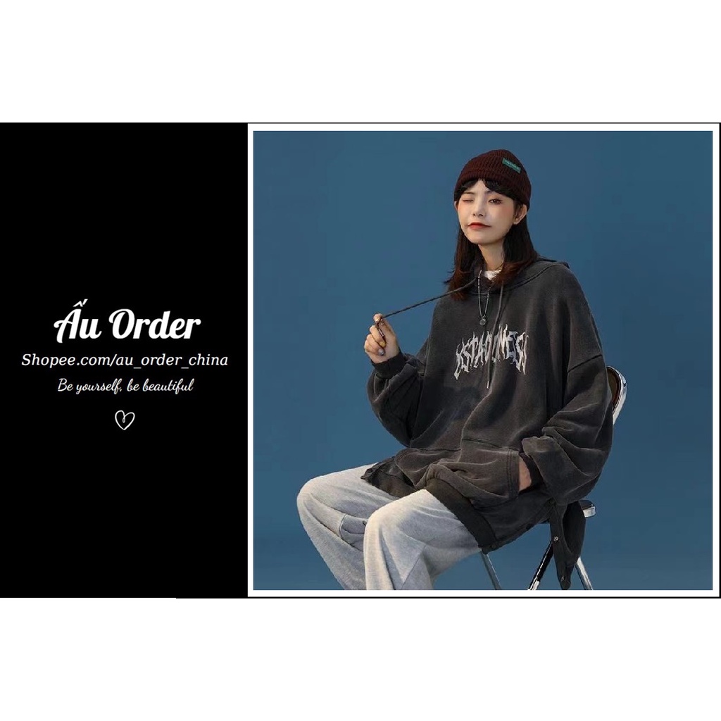 [ORDER 2 - 3 TUẦN] Áo Hoodies Dài Tay Nỉ Da Cá Mỏng Phối Vạt Cúc Hai Bên Super Bigsize Đến 150kg | BigBuy360 - bigbuy360.vn