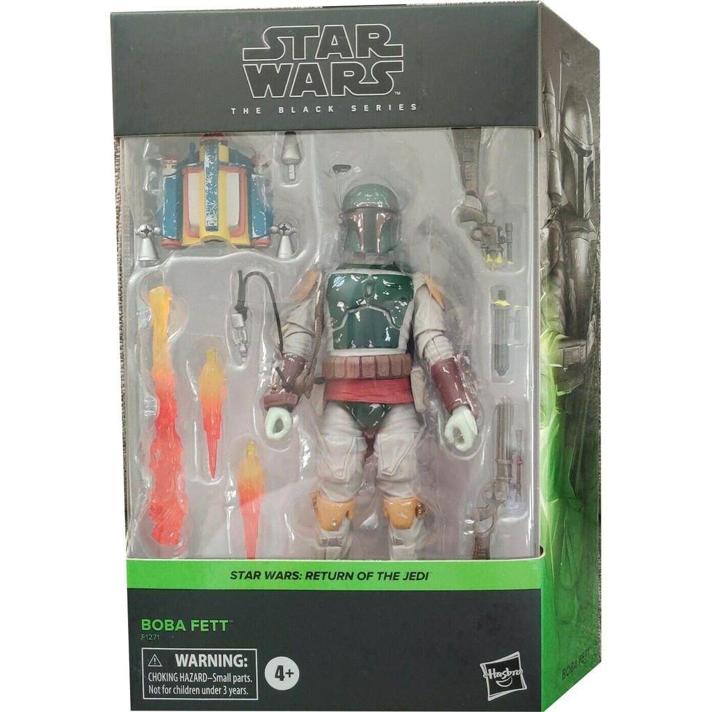 🌟Boba Fett🌟Mô hình Hasbro◊Star Wars Black Series 6-inches◊Deluxe Collection