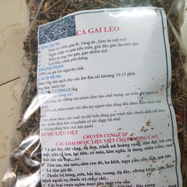 Cà gai leo khô 1 kg loại 1