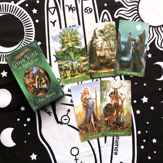 (Sách tiếng việt) Bộ bài Green witch tarot 78 lá