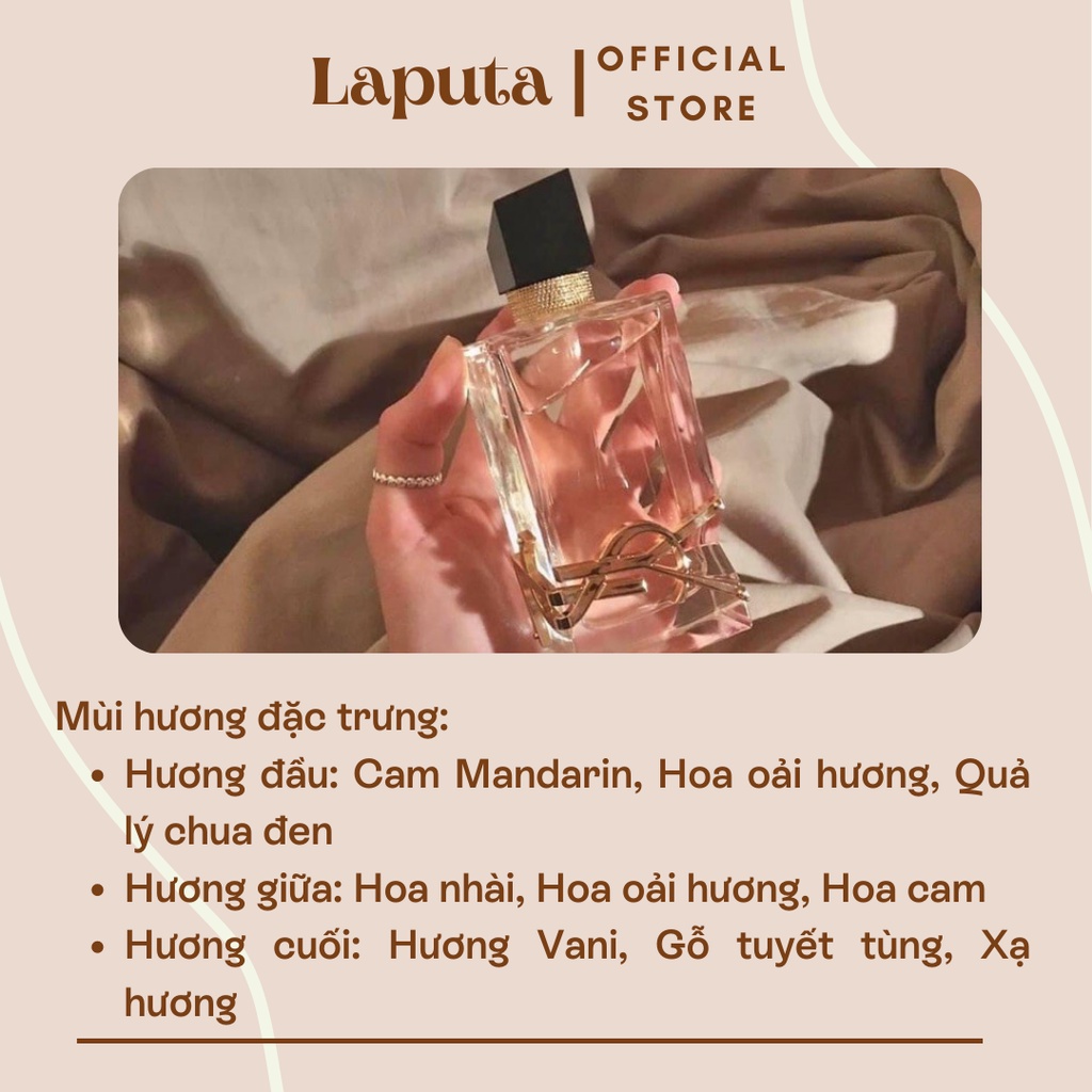 Nước Hoa Nữ Libre EDP - Mùi hương Rose BLACKPINK, Mẫu thử 2ml, 5ml, 10ml
