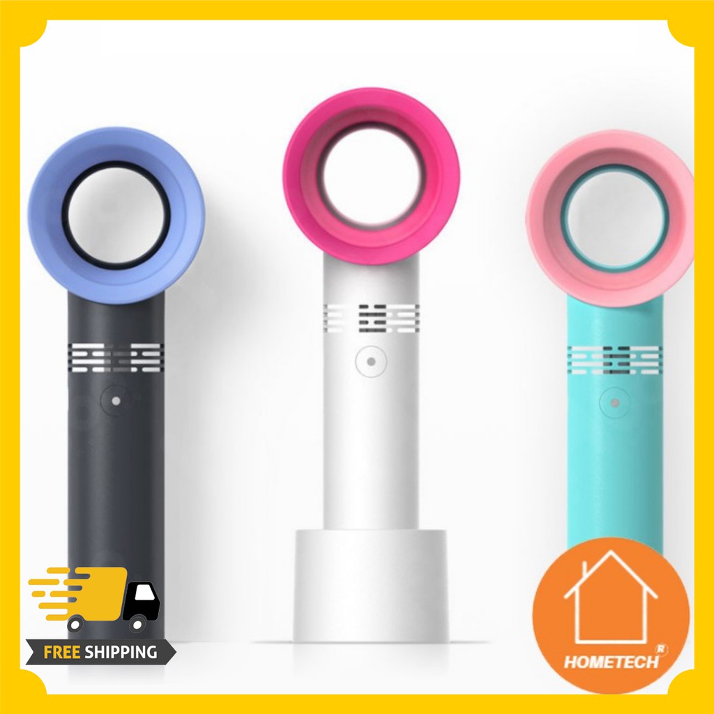 Quạt Không Cánh Cầm Tay zero9 ❤FREESHIP❤ Quạt Mini USB SạcTích Điện Hàn Quốc Chính Hãng