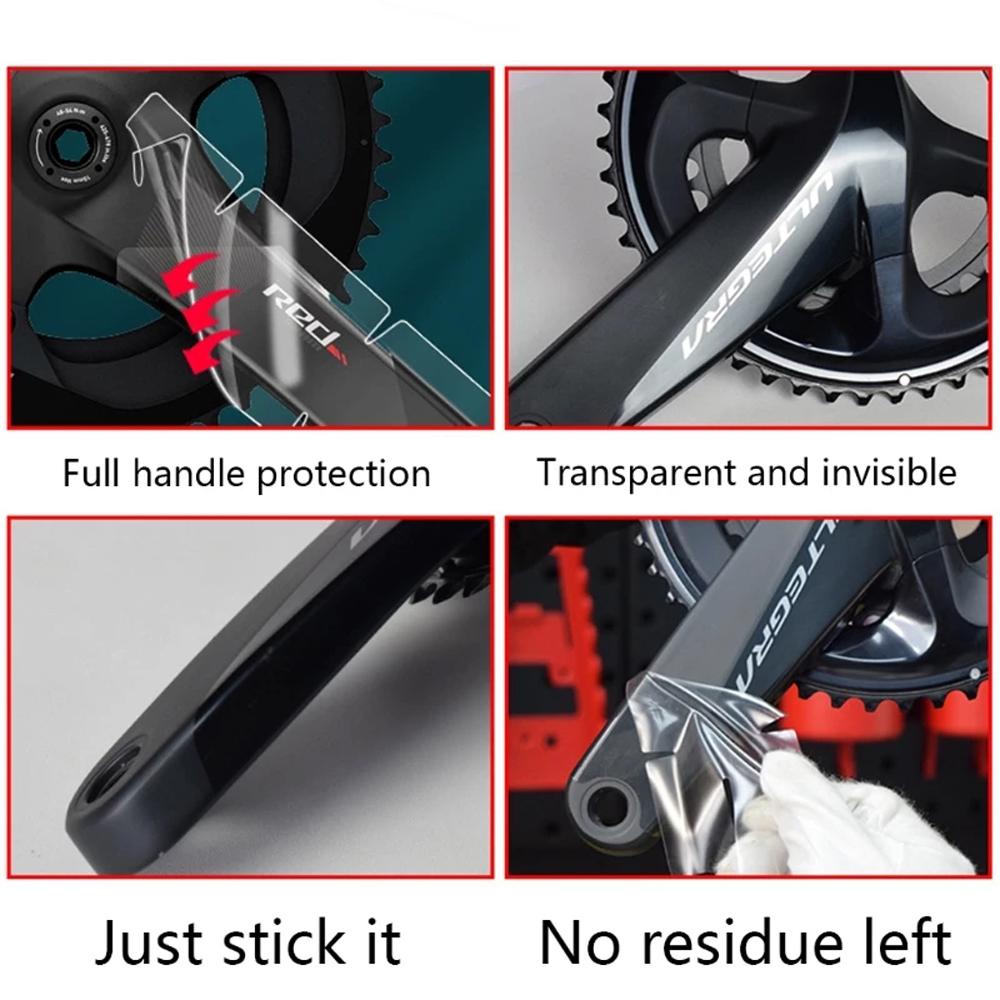 Set 3 Tấm Phim Bảo Vệ Tay Quay Xe Đạp Leo Núi Chống Va Chạm
