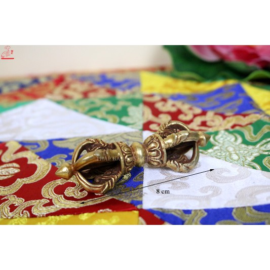 [Pháp Bảo Minh Châu] CHÀY KIM CANG ĐỒNG 5 CHẤU 8CM