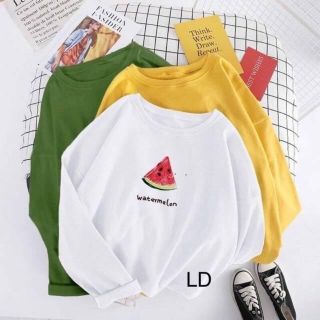 Áo phông dưa hấu ( Ảnh thật )