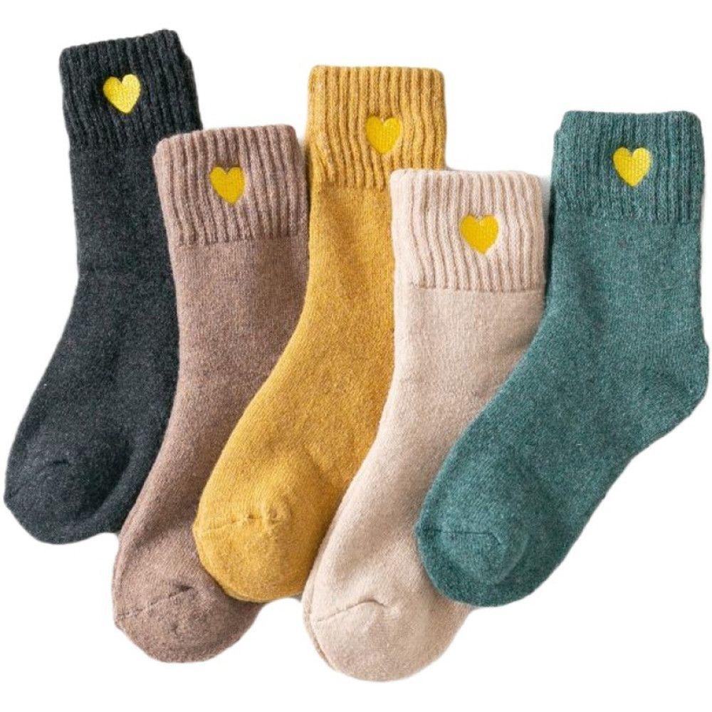 Vớ Len Cashmere Dày Giữ Ấm Mùa Đông Cho Nữ