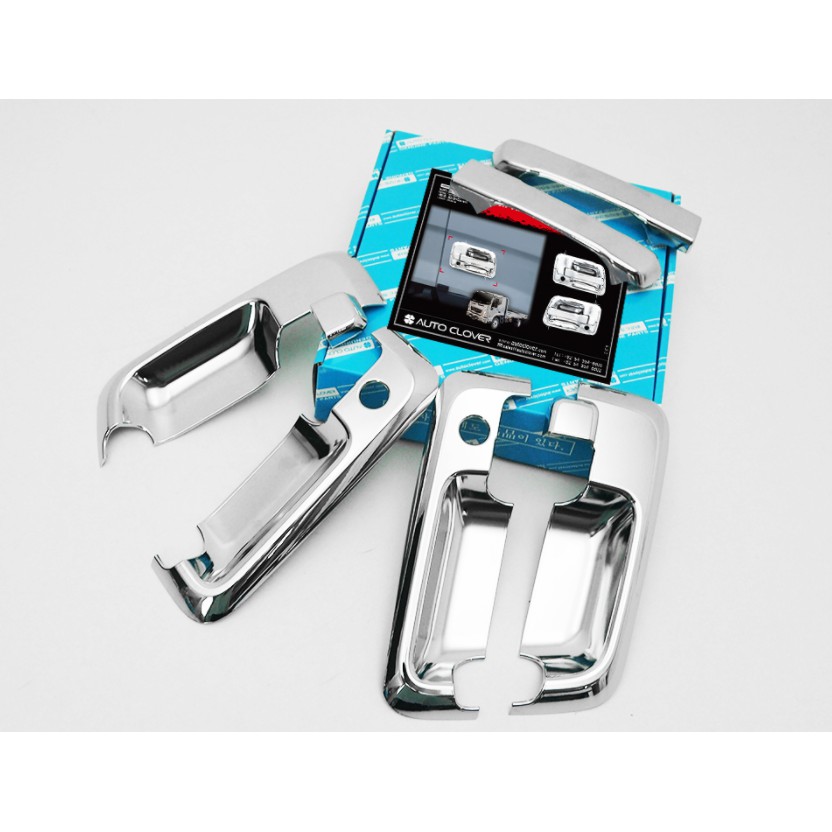 (Hà Nội) ỐP MẠ XI INOX TAY CỬA NGOÀI CHO XE HYUNDAI Mighty EX8 AUTO CLOVER