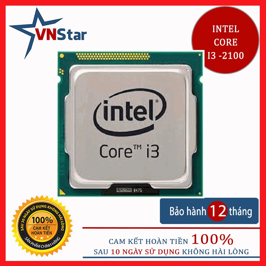 Bộ Vi Xử Lý - CPU Intel Core I3 2100