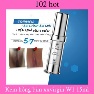 Kem làm hồng vùng kín gcell xxvirgin bikini w1 15ml khử thâm làm sáng hồng - ảnh sản phẩm 3