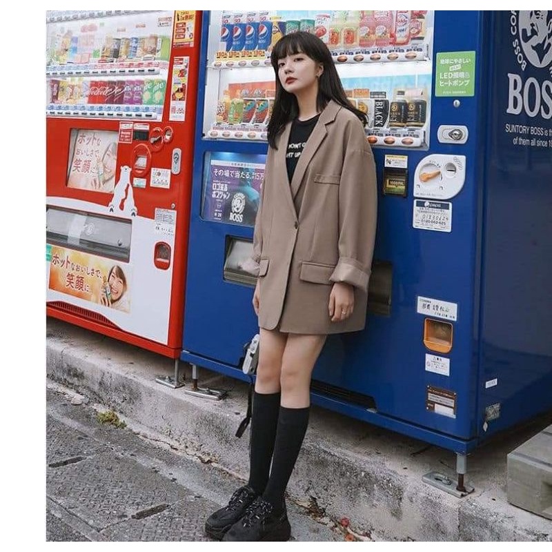 Áo blazer hàng 2 lớp unizang hàn quốc | BigBuy360 - bigbuy360.vn