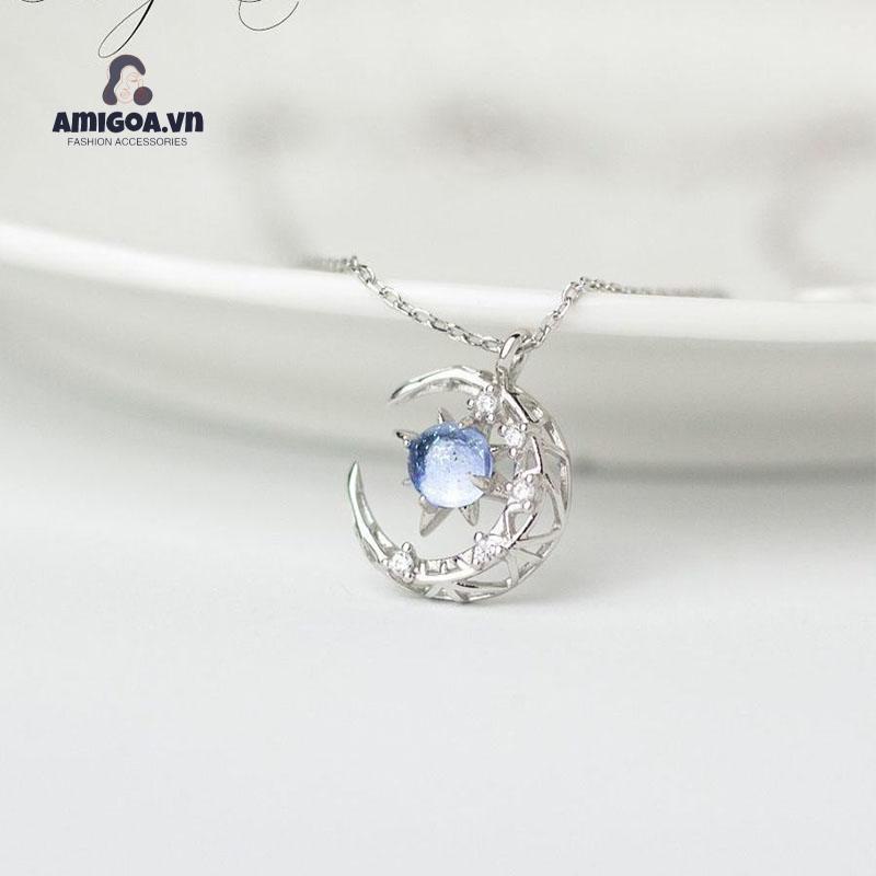 Vòng cổ Hình Mặt Trăng Ngôi Sao Thời Trang Cho Nữ