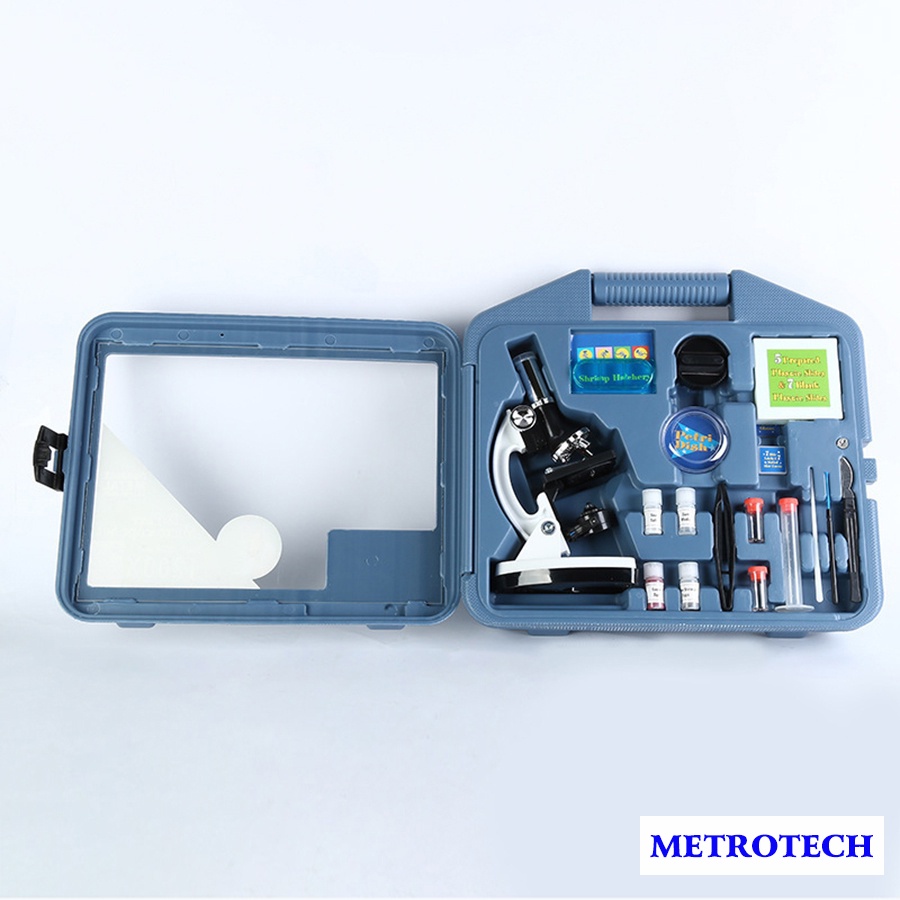 Kính hiển vi sinh học 100x -1200x phóng đại cao dành cho học sinh - kính hiển vi quang học cho trẻ em