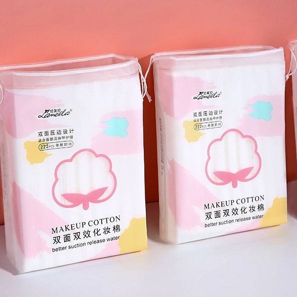 Bông Tẩy Trang Laneila - Cotton Pads túi 222 miếng