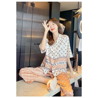 Bộ pyjama cộc dài 030 l.v xinh