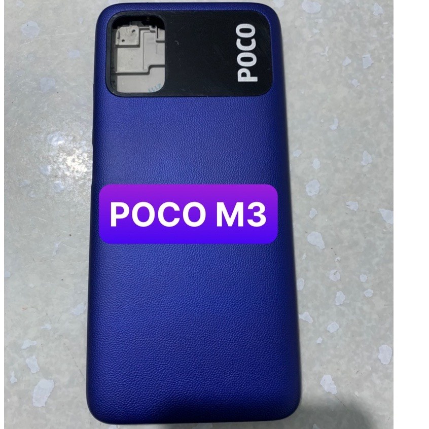 Bộ xương vỏ XIAOMI poco M3 ZIN HÃNG full đồ