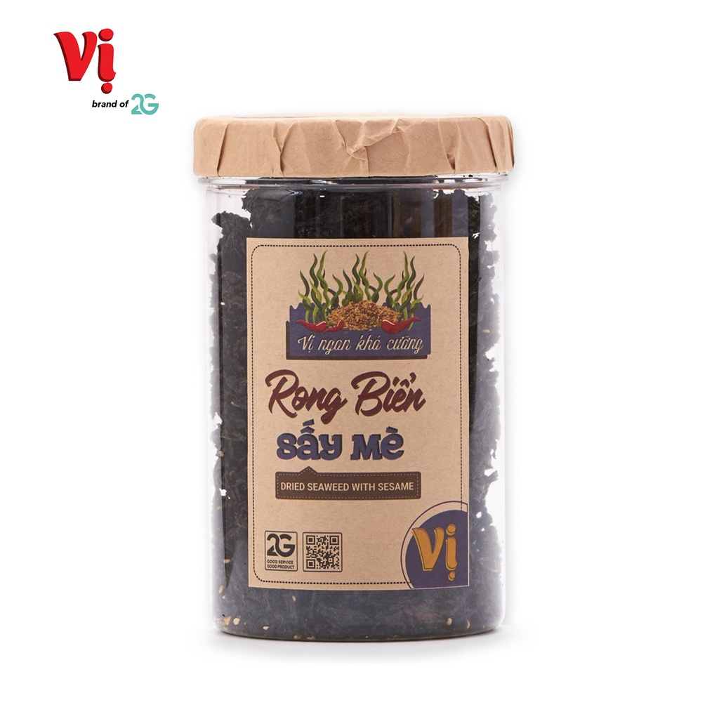 Rong Biển Sấy Mè Vị - Hũ 70g