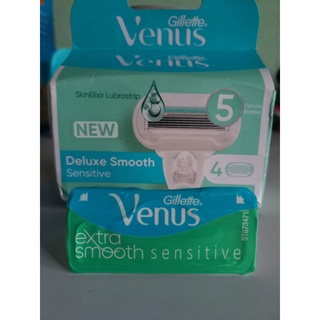 < TÁCH LẺ >  đầu thay gillette venus deluxe smooth sensitive/ extra smooth  dành cho cán thay đầu được