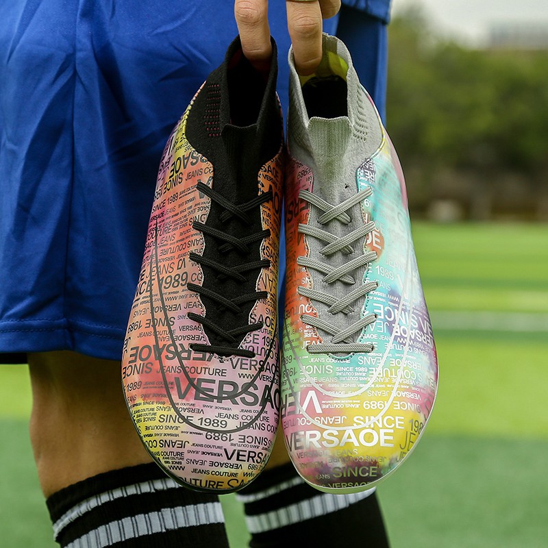 Giày đá bóng futsal TF mới 2021 size 35-47 cao cấp
